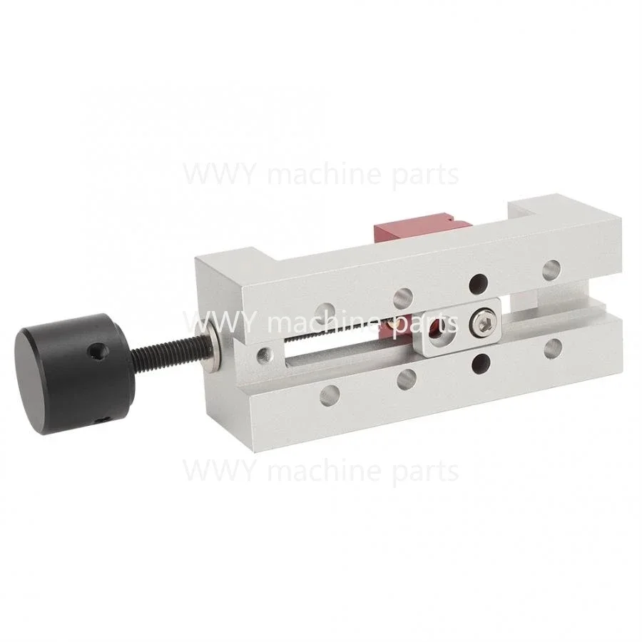 1pc 50mm Mini Aluminum Flat Clamp Bench Table Vise Drill Press Vice Fixing Tool Carving Bench Clamp