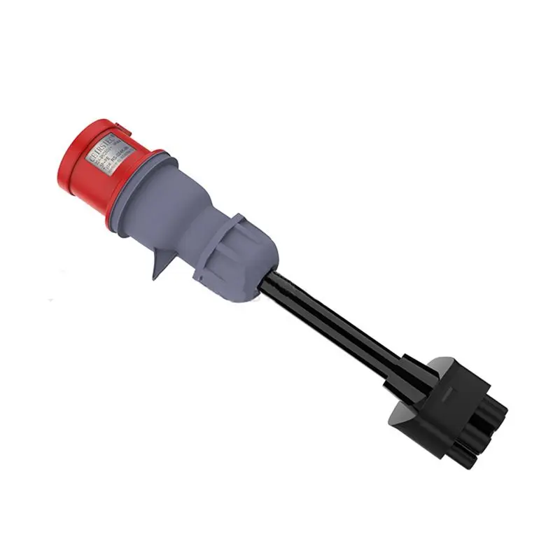 

Precision 5Pin CEE Adapter For Tesla Model S 3 X Y Gen 2 Ev Universal Mobile Connector 32A Red Adapter