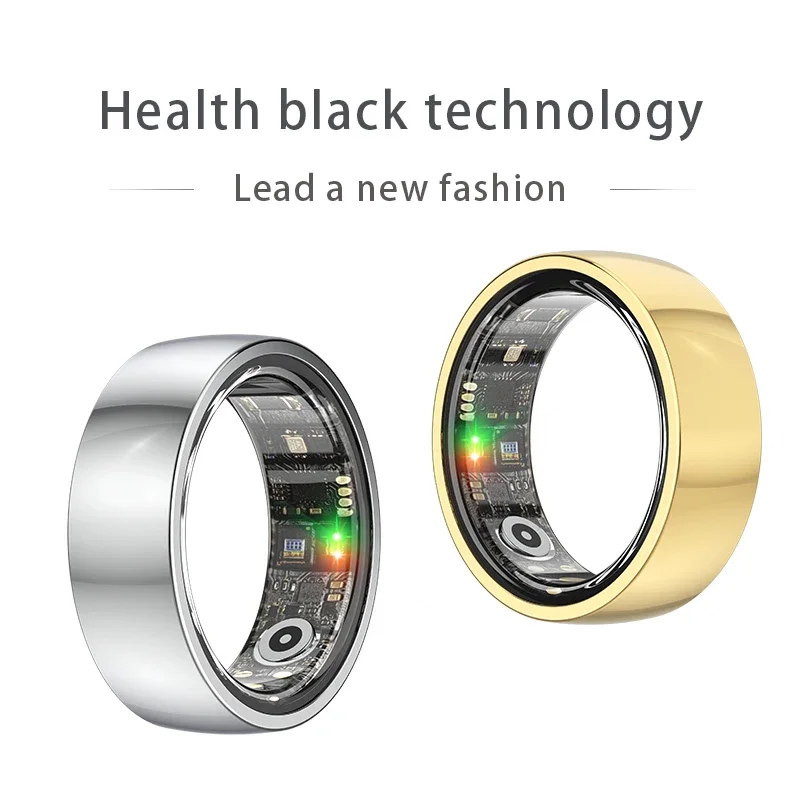 

New smart ring heart rate blood oxygen sleep monitoring exercise step counting remote care