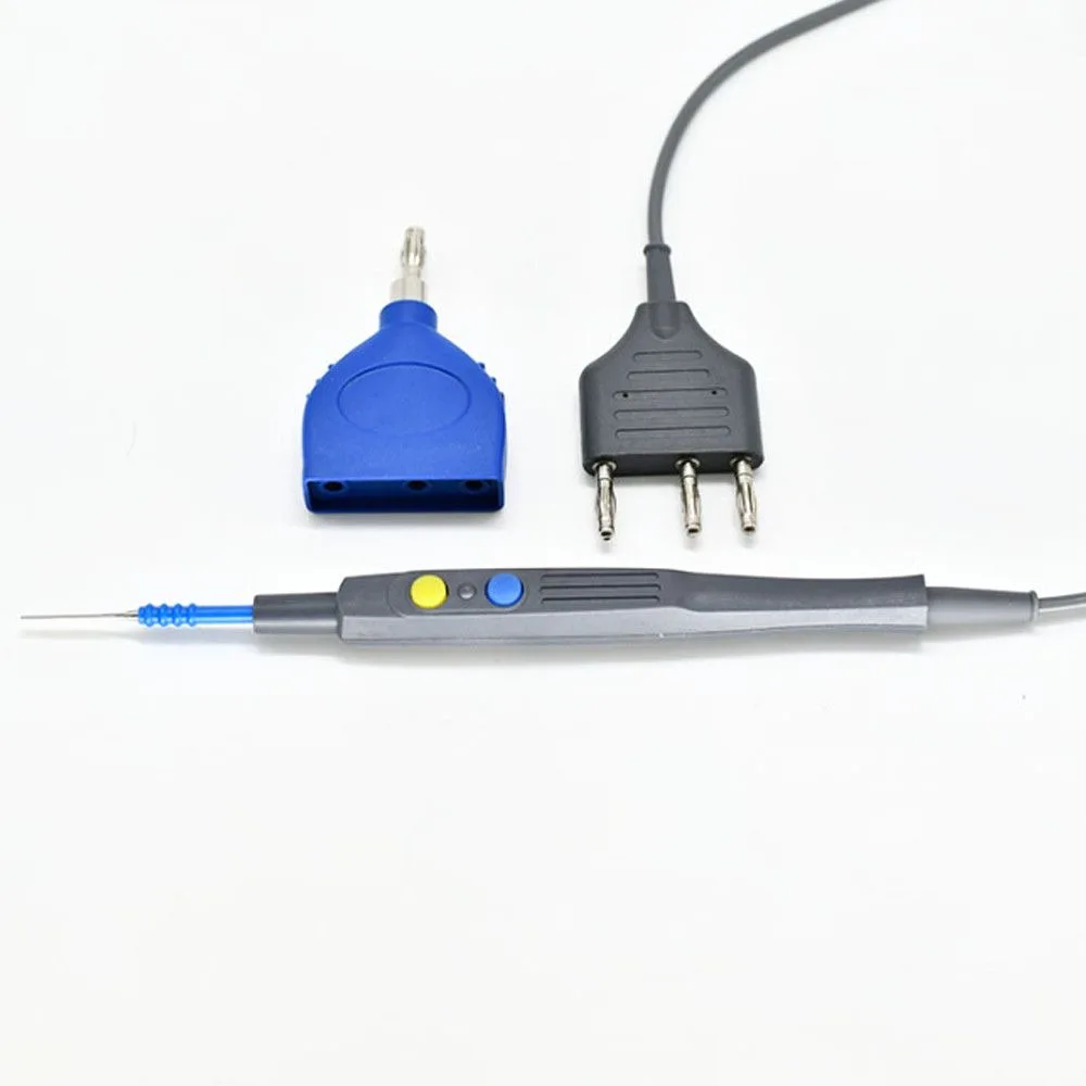 4.0 مللي متر دليل ESU قلم رصاص الجراحة الكهربائية/قلم كاتيري قابل لإعادة الاستخدام محول قلم رصاص الجراحة الكهربائية