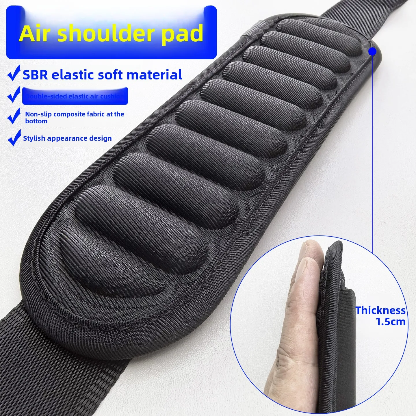 Travel Shoulder Strap Replacement for Crossbody Bag Single Shoulder Stress Relief Strap Bearing Pad Accessories Bag Carrier