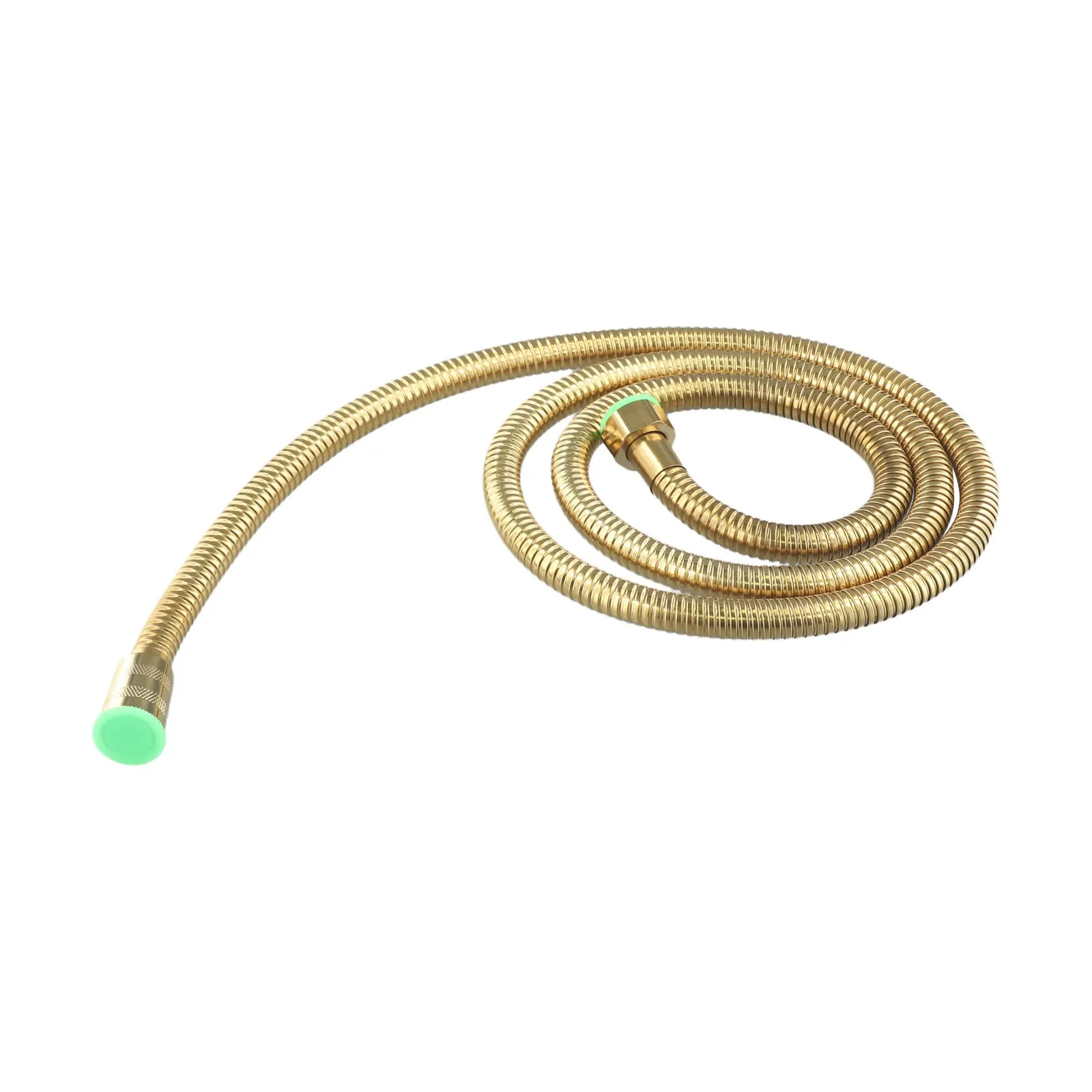 150cm G1/2 Shower Hose For Handheld Shower Head Shower Hose Gold Flexible Replacement Flexible Stainless Steel Hose Anti-twist