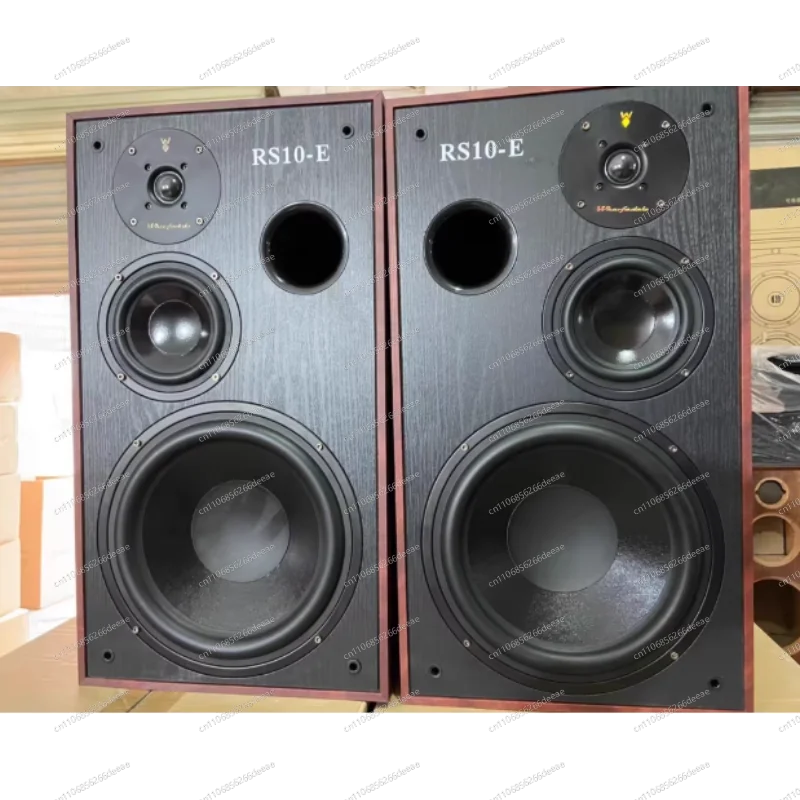 Caixas de Som HiFi de 10 Polegadas 3-Vias – Par de Alto Desempenho de 200W com Agudos/Médios/Graves |   Caixas de Som para Casa