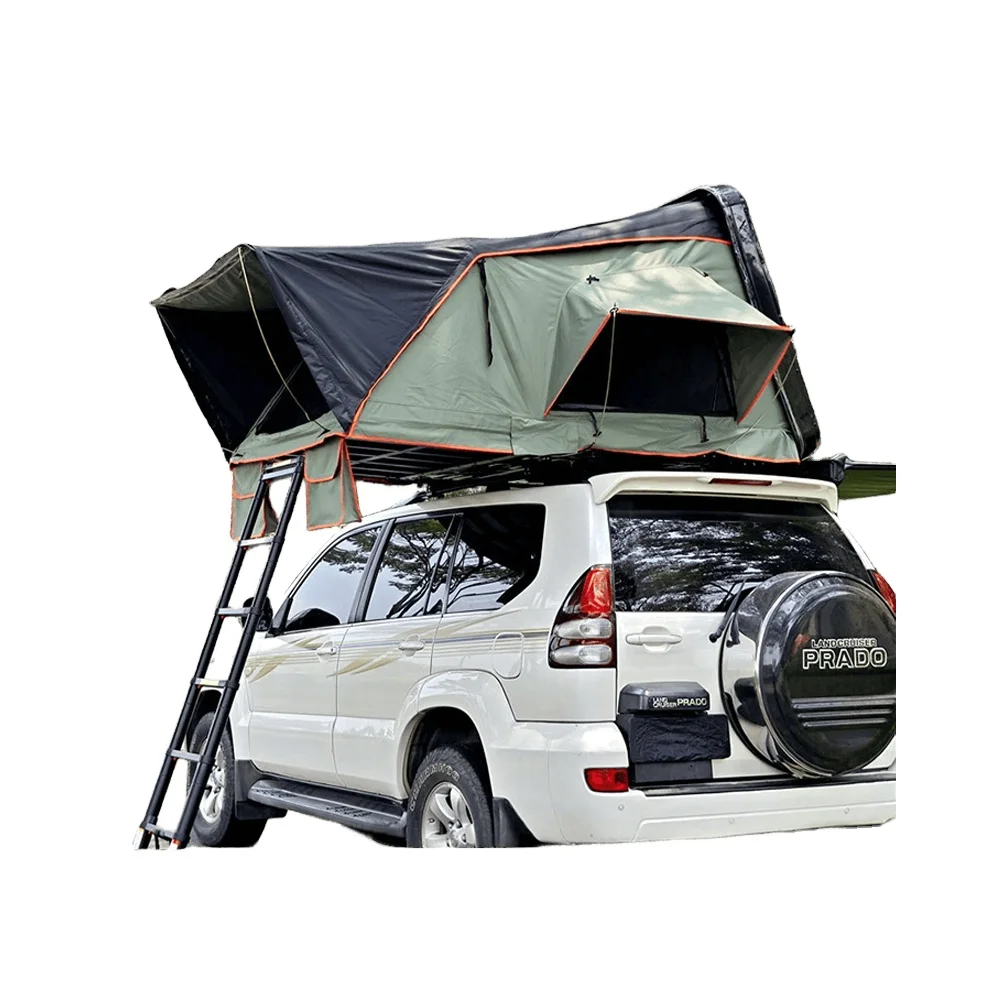 

Waterproof Sunscreen Portable Freestanding Shelter SUV Car Z Shape Car Hard Shell Rooftop Tents Box