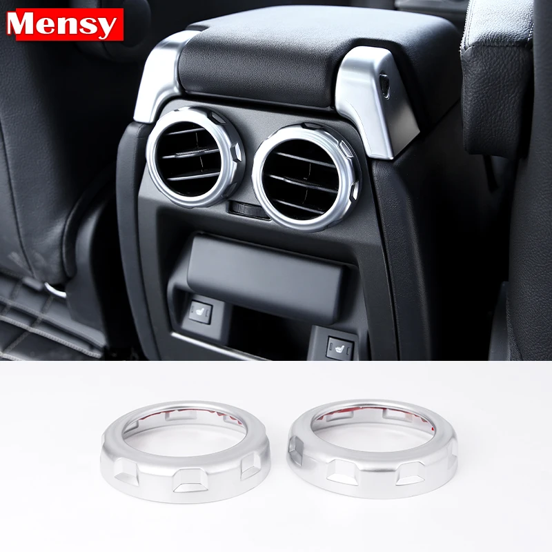 1 Pcs Car Rear Air Outlet Vent Ring Trim Sticker For Land Rover Discovery 4 LR4 For Range Rover Sport 2009-2016 Car Accessories