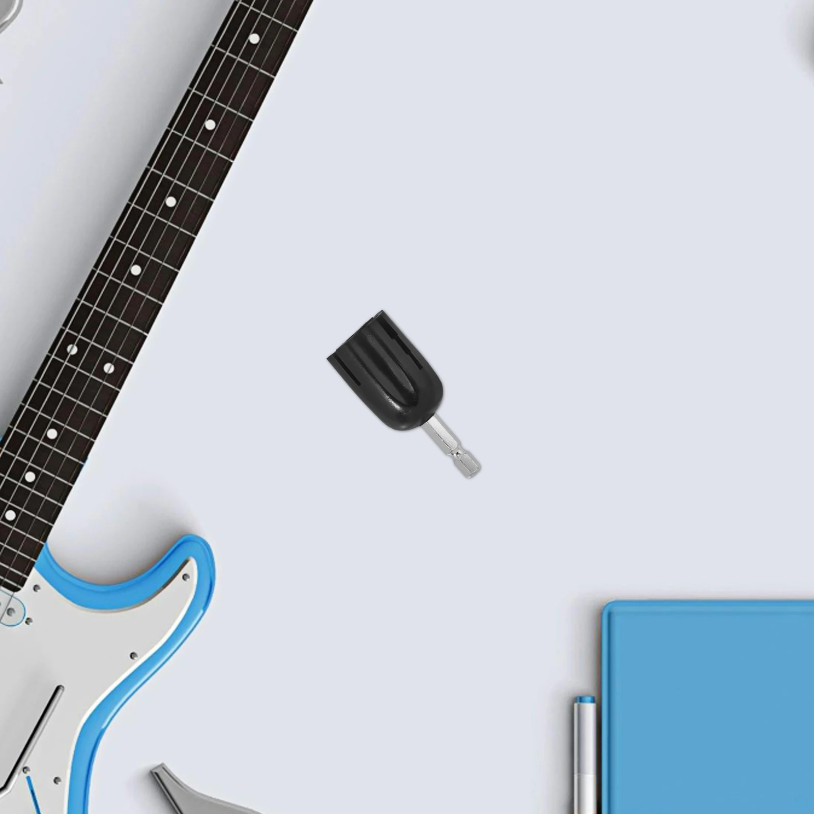 

Guitar String Winder Tool for Classical Electric Bass Guitars Tuner Pin Puller Metal Plastic Durable Easy Use Accessories Parts
