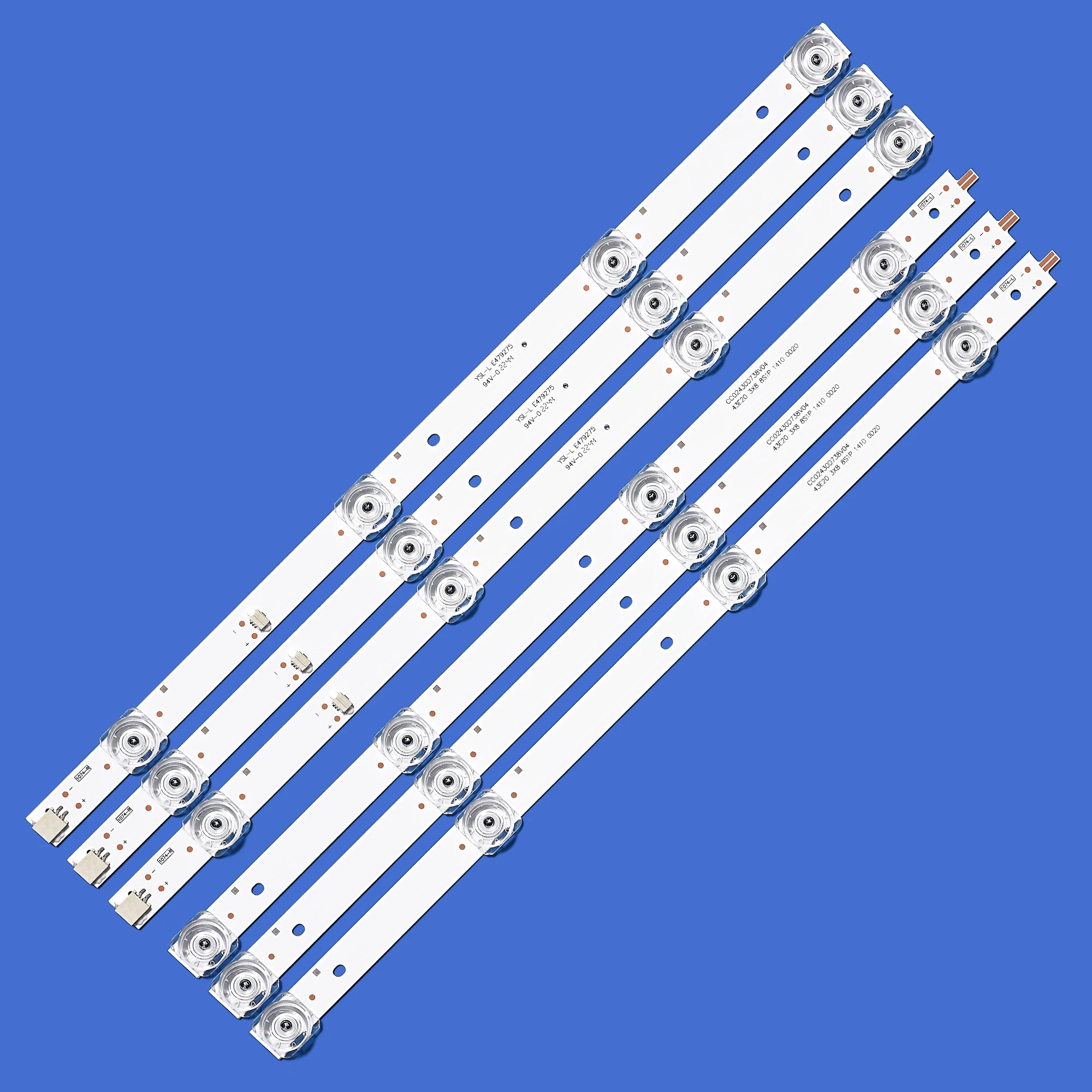 TV backlight cc02430d738v04 cc02430d738v08 for pt430ct02-1 lc430duy sh A1 LIBEN LED43ST282T2 dexp f43e8000q f43d7000q 43lst5970