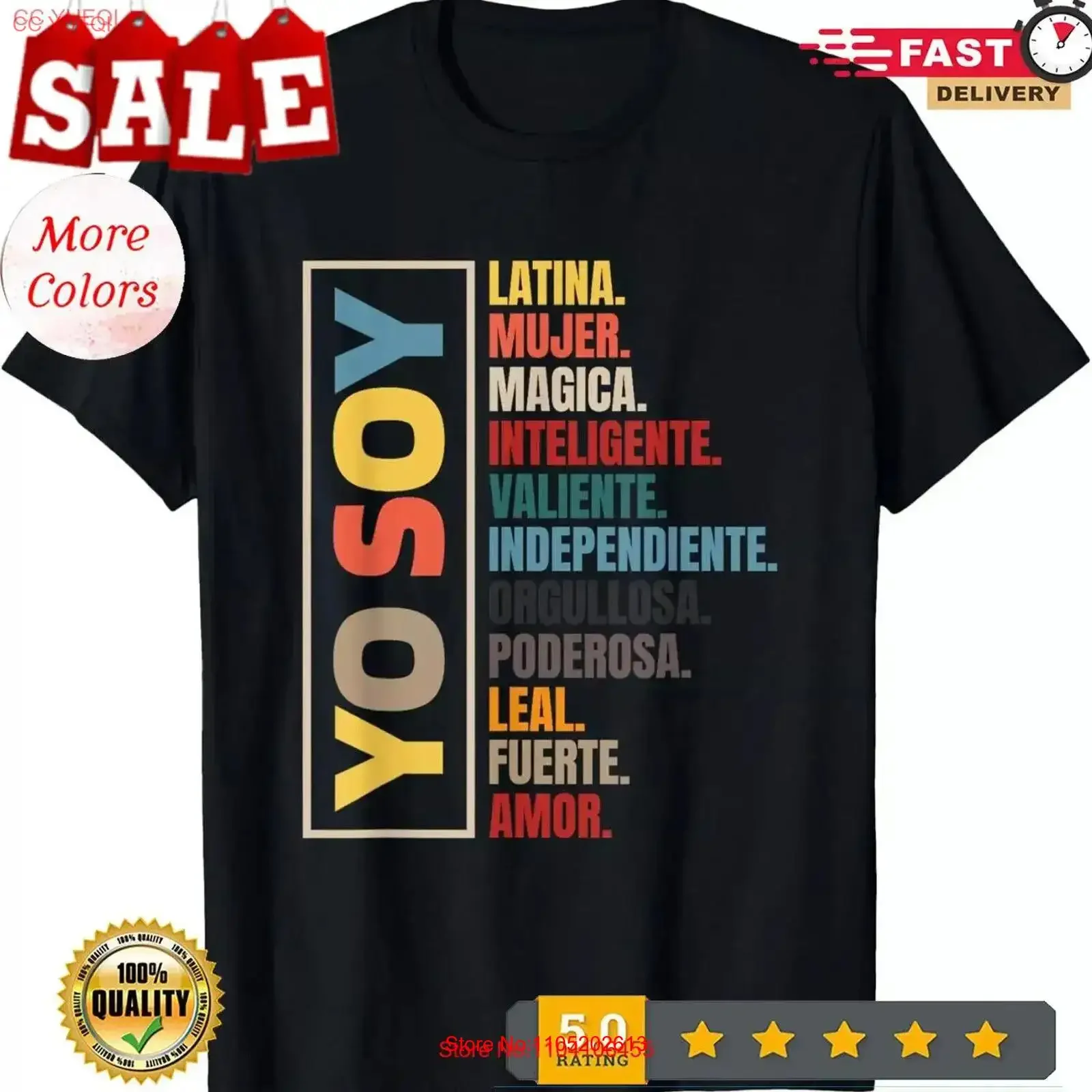 يو الصويا لاتينا شهر التراث الإسباني تي شيرت S 5XL خمر غسلها الشارع الشهير قمة مريحة لارتداء اليومي الموضة #1