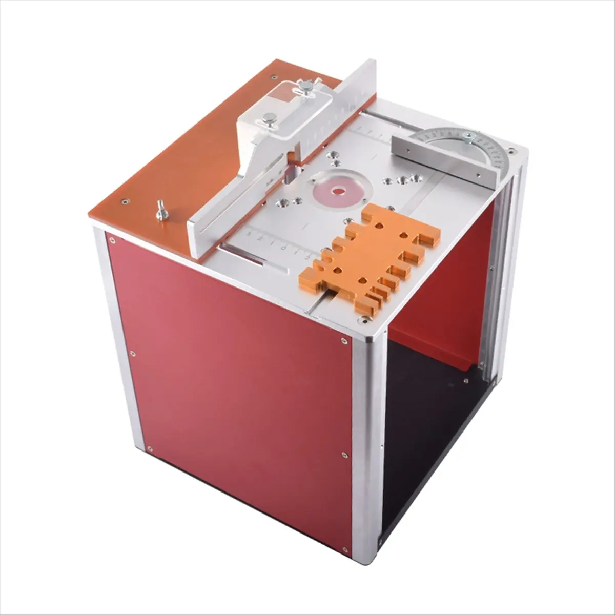 【POPULAR PICK】Router Table Insert Plate Electric Wood Milling Flip Board with Miter Gauge Guide Set Table Saw Woodworking Workbe