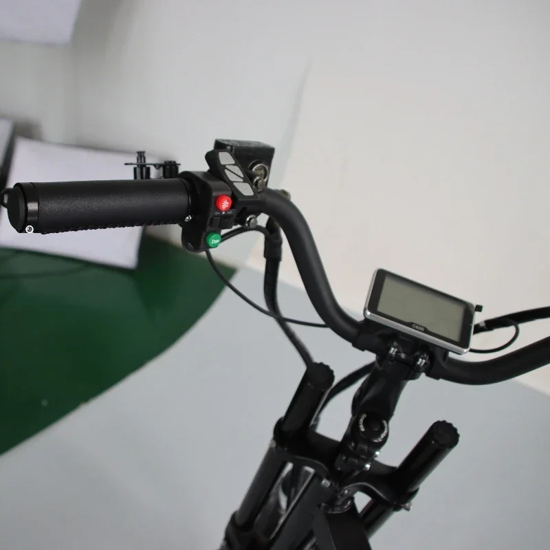 exquisite craftsmanship Flat Trailer Cargo Electric Tricycle Electric Power 500w Hydraulic Disc Brake Flat