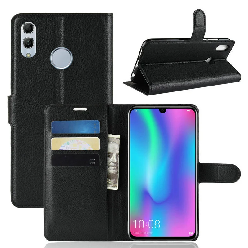 For Huawei Honor 10 Lite HRY-LX2 Wallet Phone Case for Huawei P Smart 2019 P Smart Plus 2019 Smart+ Flip Leather Cover Case