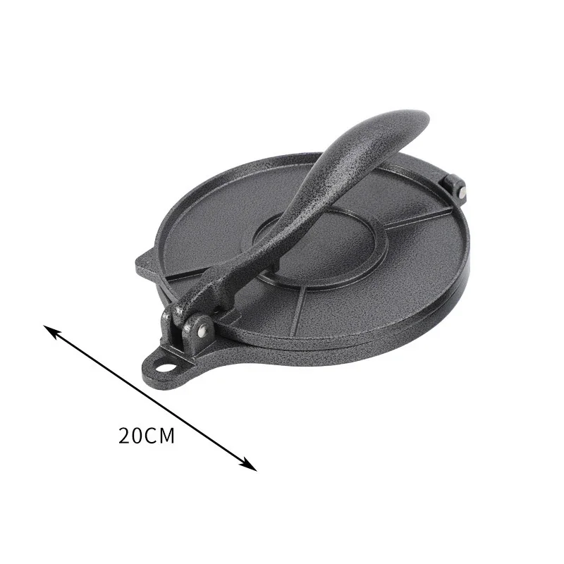 16/20cm DIY Tortilla Press Maker Aluminium Alloy Manual Corn Tortillas Dough Pressing Tools Kitchen Bakeware Cooking Accessories