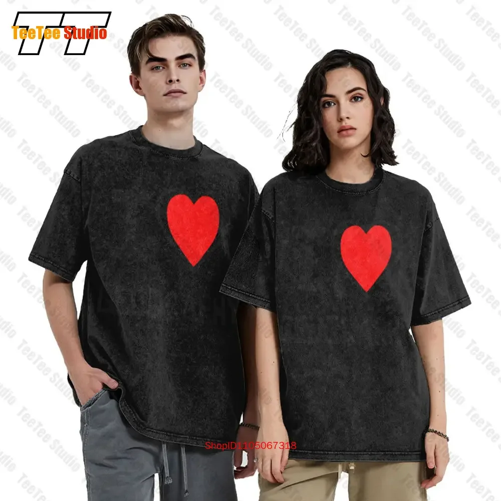 I Love Geography Bicolor Heart Unisex Shirt LC0P
