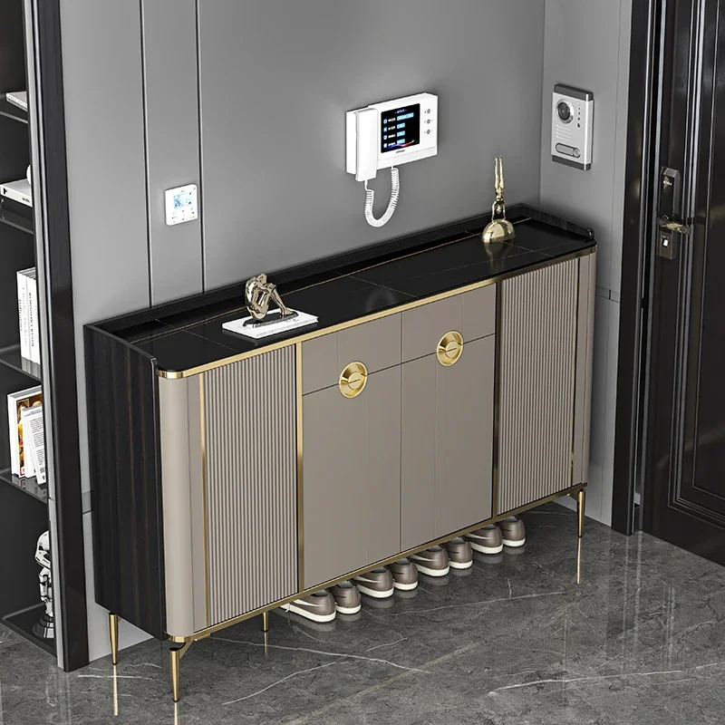 

Bedroom Garden Shoe Cabinets Minimalist Aesthetics Large Designer Shoe Cabinets Luxury Unique Zapateros Living Room Furniture