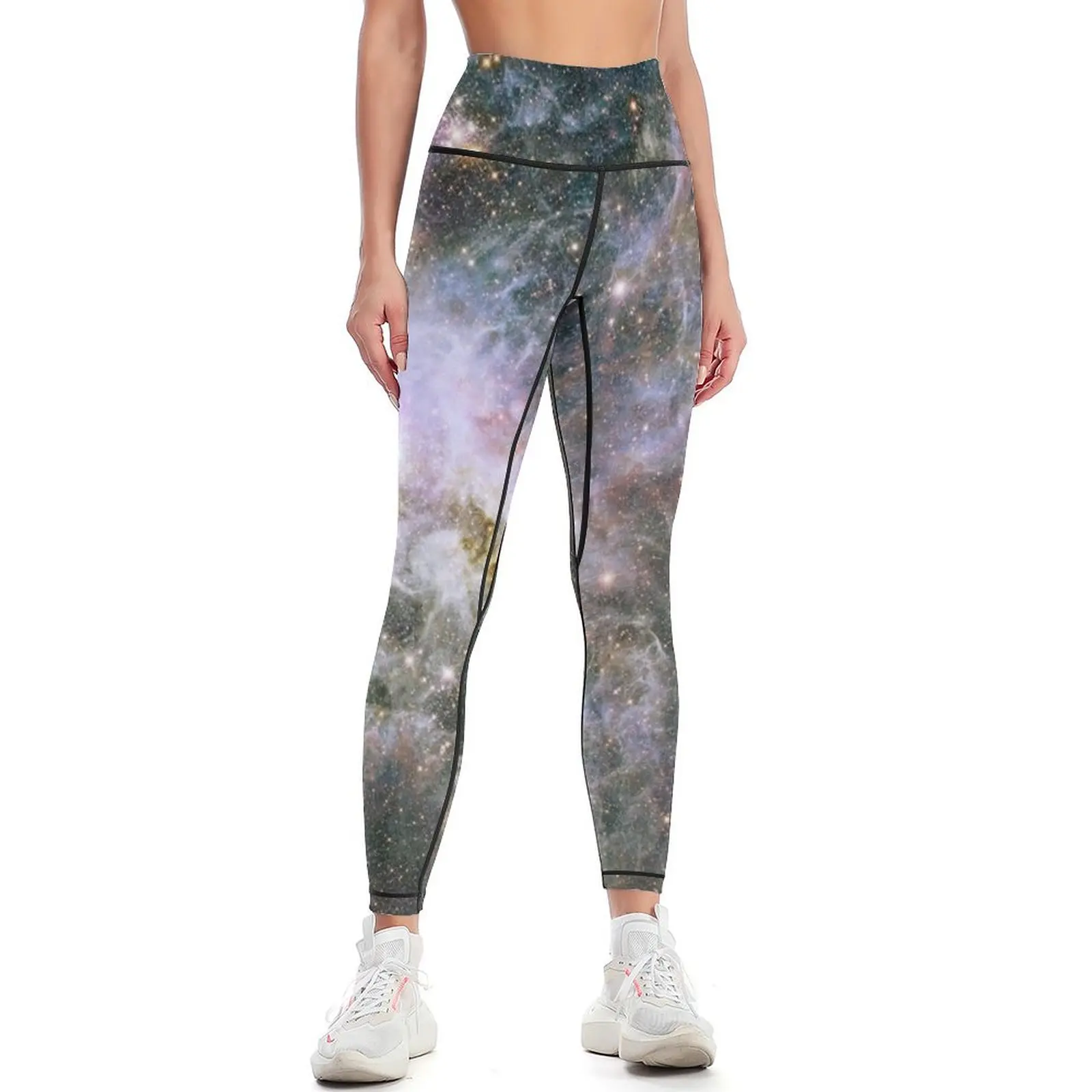 Tarantula Nebula Astronomy Leggings gym top gym wear sportswear gym Women's trousers Womens Leggings