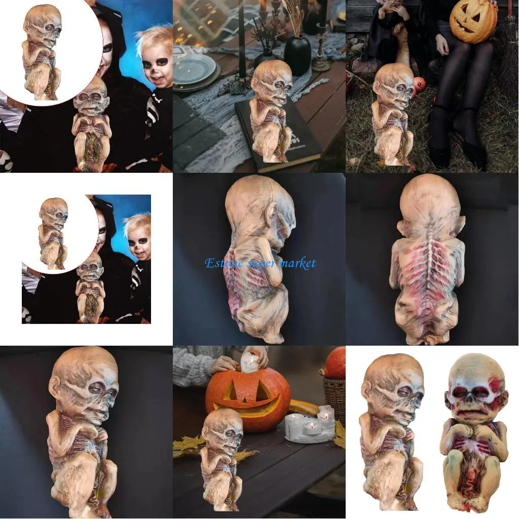 090B Lừa Đồ Chơi Cho Trẻ Người Lớn Đáng Sợ Xác Ướp Cho Đồ Chơi Búp Bê Giảm Căng Thẳng Tiếp Liệu