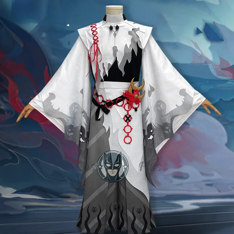 أزياء Shura Kidōmaru التأثيرية Onmyoji Awaken الموحدة أزياء أنيمي لعب الأدوار في أزياء حفلات الأعياد أزياء الهالوين للنساء والرجال