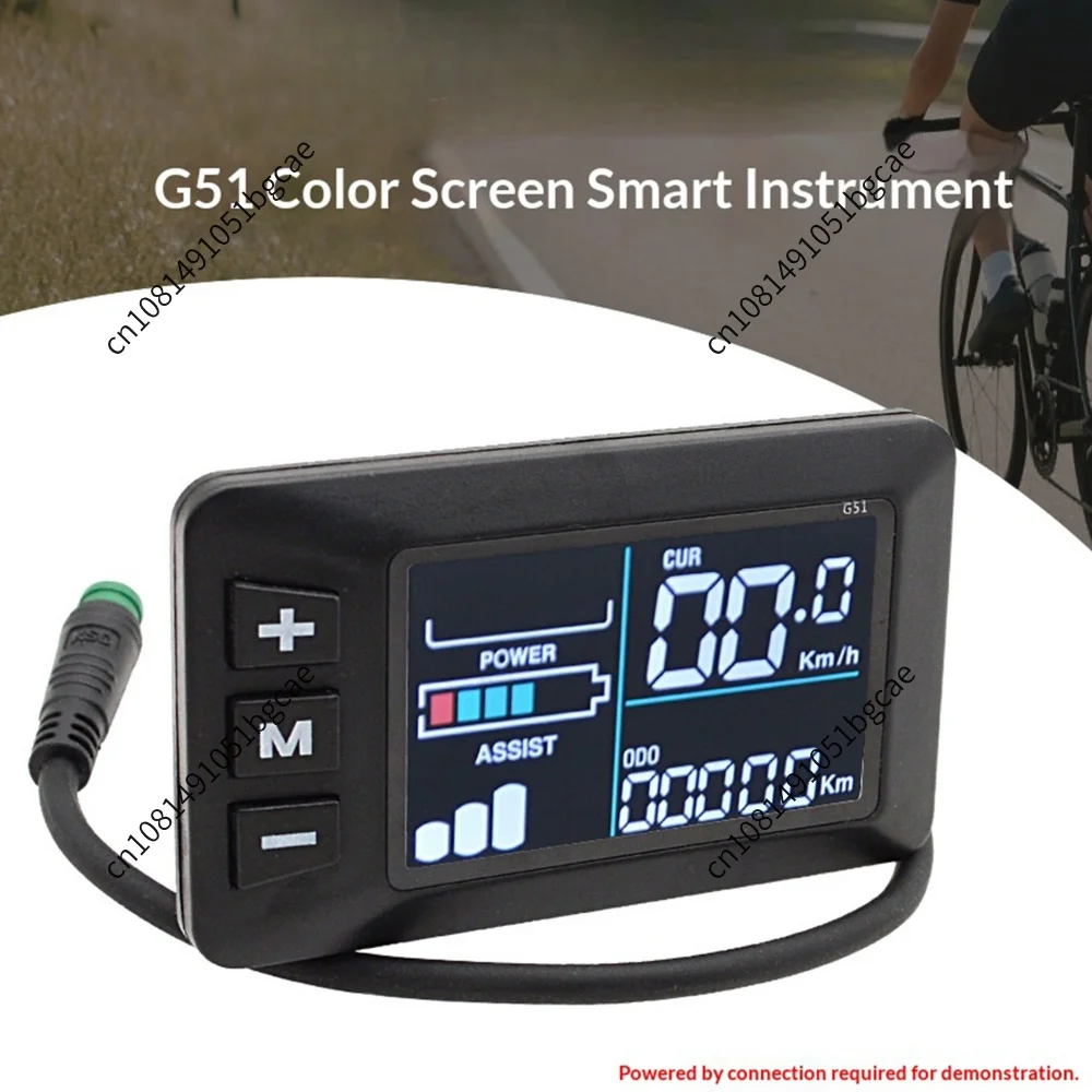 G51 Elektrofahrrad-Scooter-Tachometer mit 5-Kern-E-Bike-Display-Bildschirm …