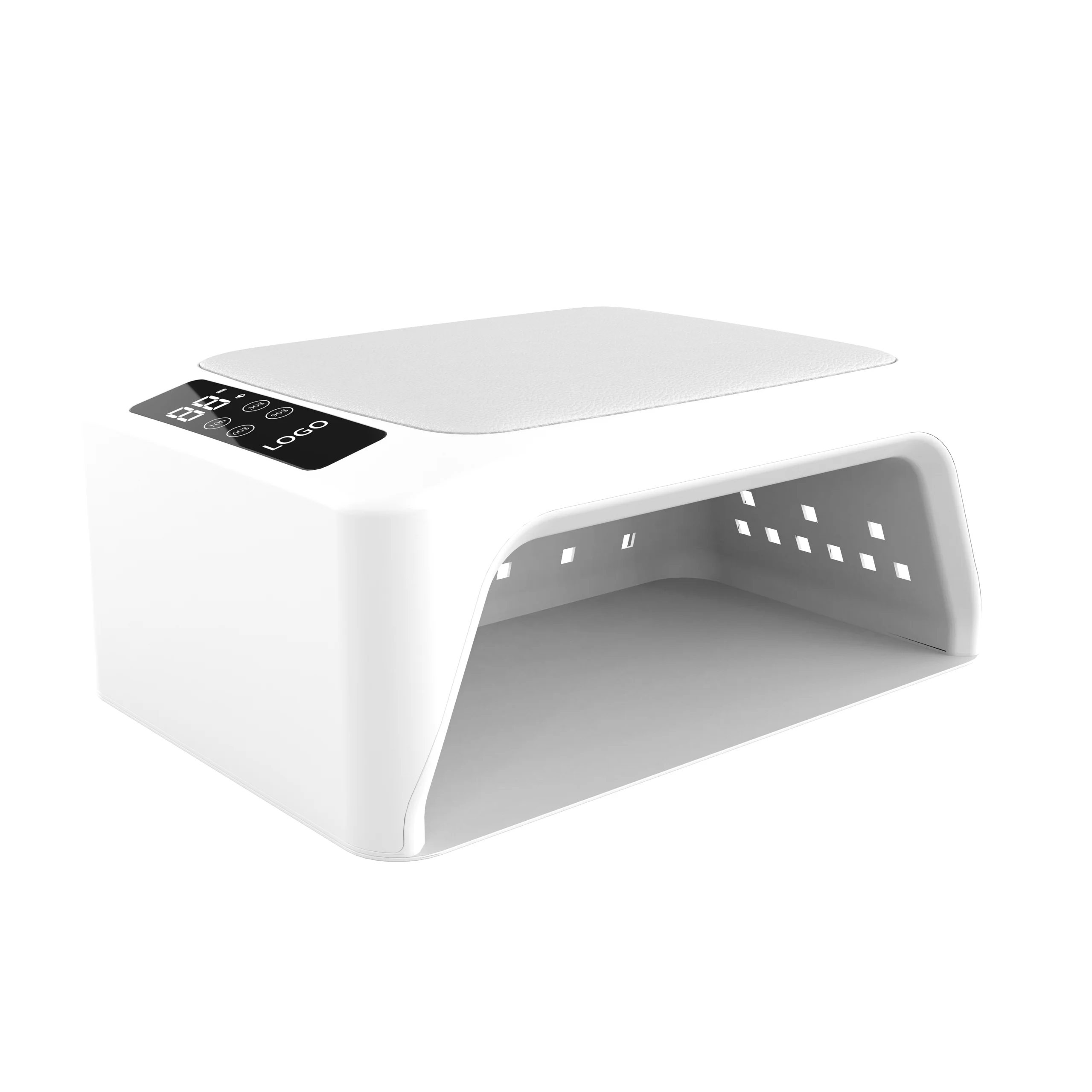 Secador de esmalte de uñas de Gel con lámpara UV recargable portátil profesional de 60 uds con LED y fuente de alimentación eléctrica tipo enchufe de la UE