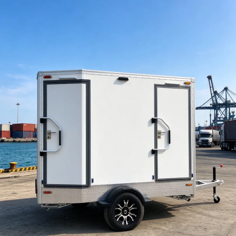 Customized Mobile Restroom Trailer for Camping Ground and RV Park Guests with Wholesale Price