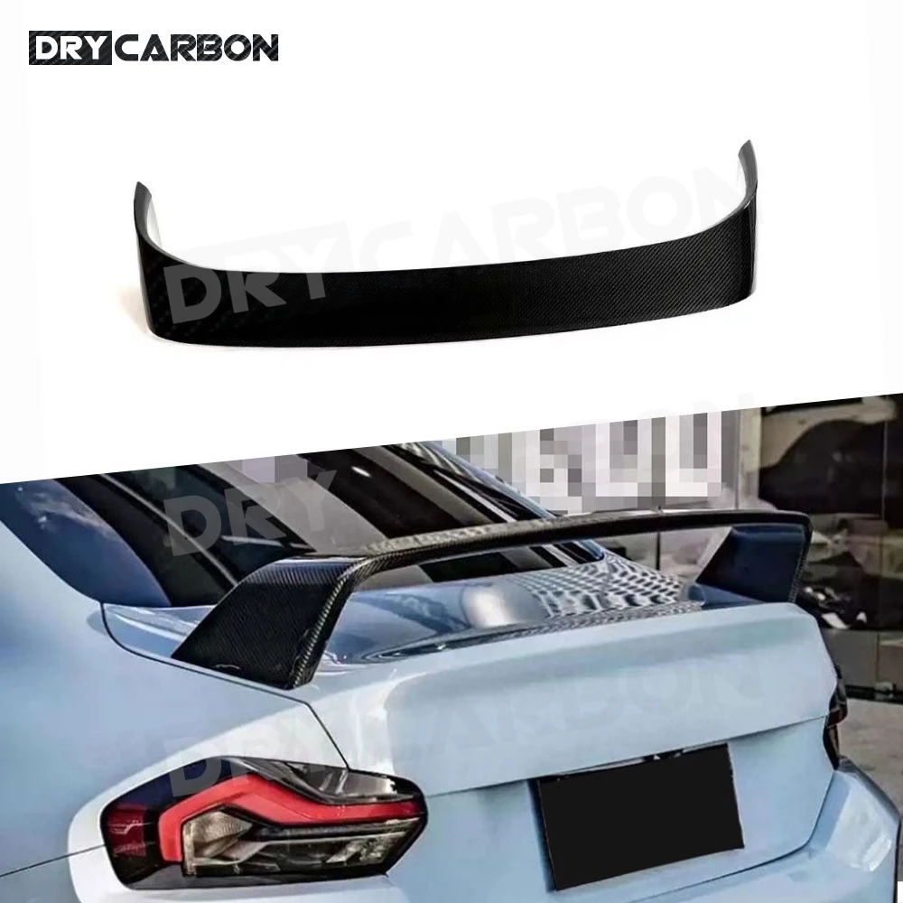 

Dry Carbon Fiber M Style Rear Trunk Spoiler for BMW M2 G87 2023+ Rear Spoiler Wing Boot Lip FRP Body Kits Accessories