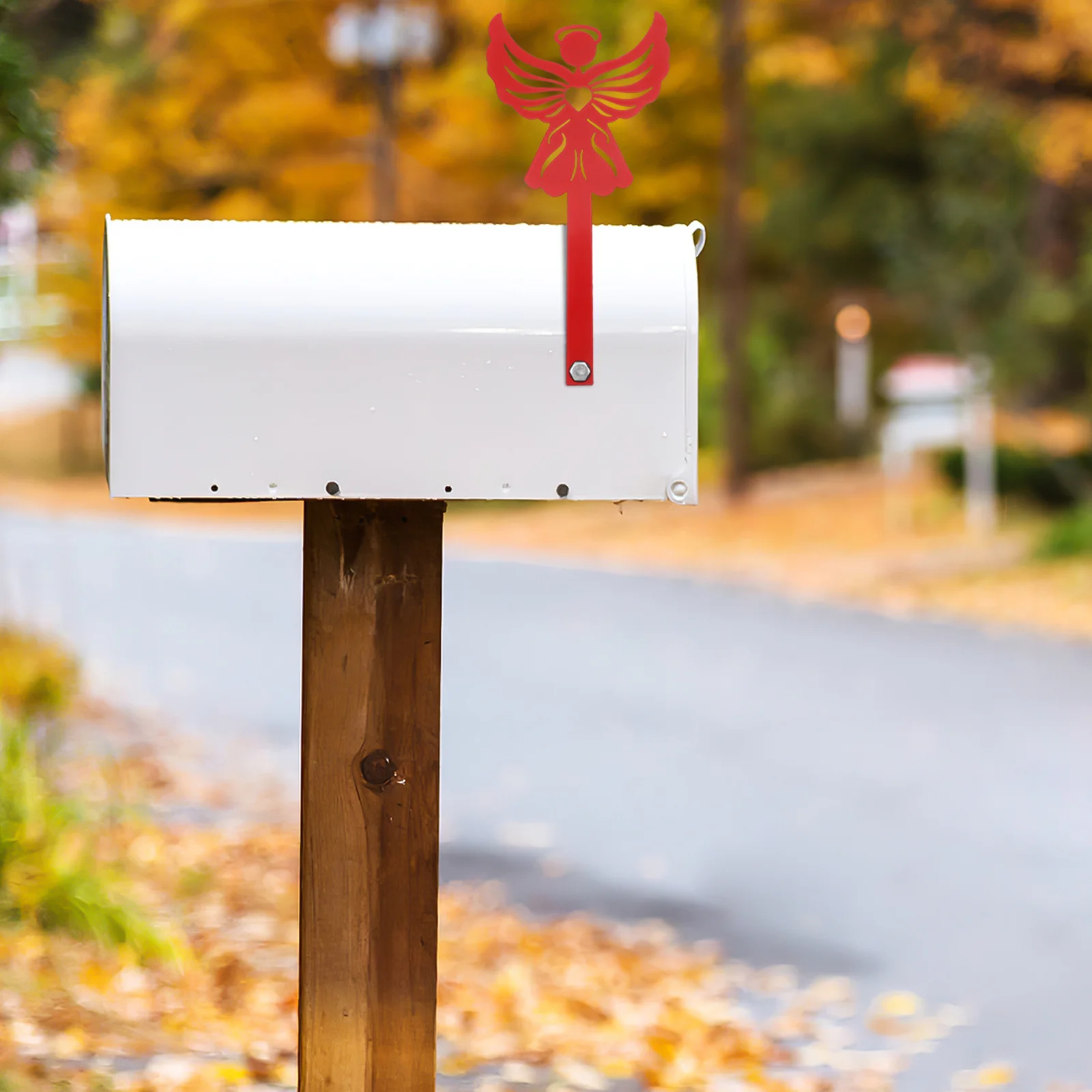 

Flags Angel Replacement Metal Decorative Flag Roadside Outdoor Brick Decoration Hardware Seasonal Mailbox Flags Replacement Kit