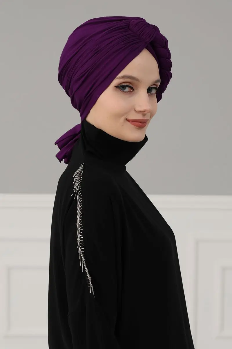 Lado trançado penteado osso roxo