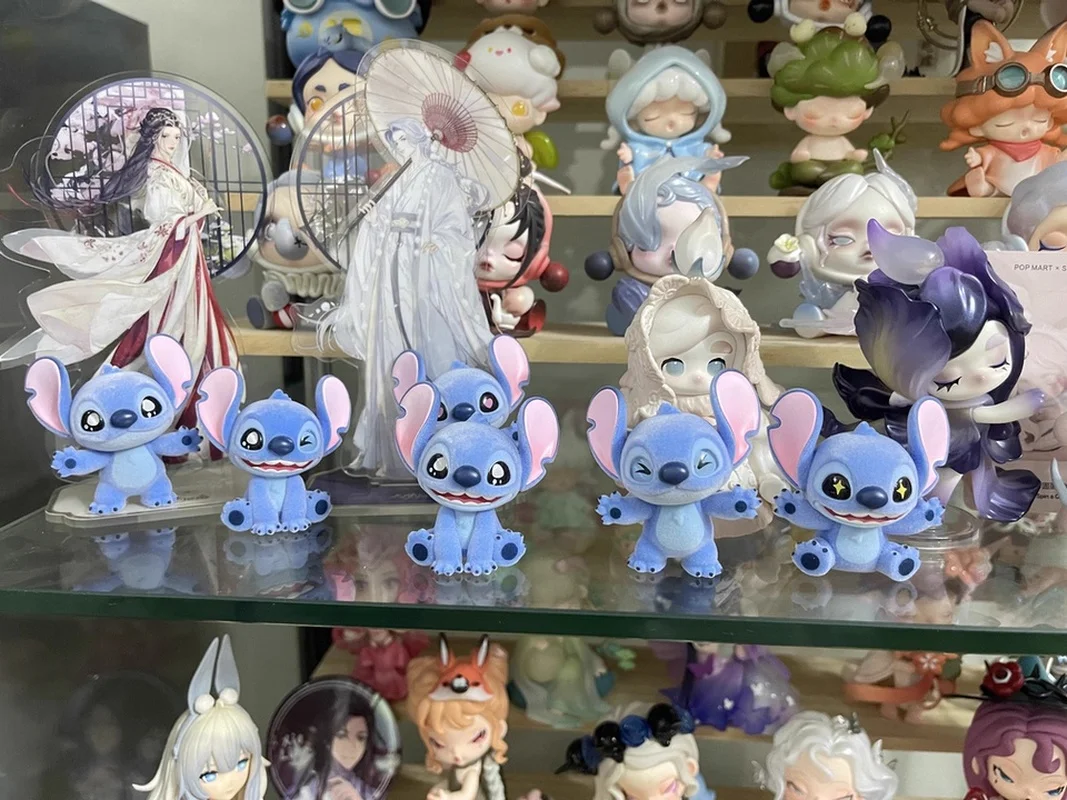 Stitch Massaal Blind Bag Kawaii Mini Beans Bureau Decor Collectible Toy voor Fans Mystery Geschenkdoos