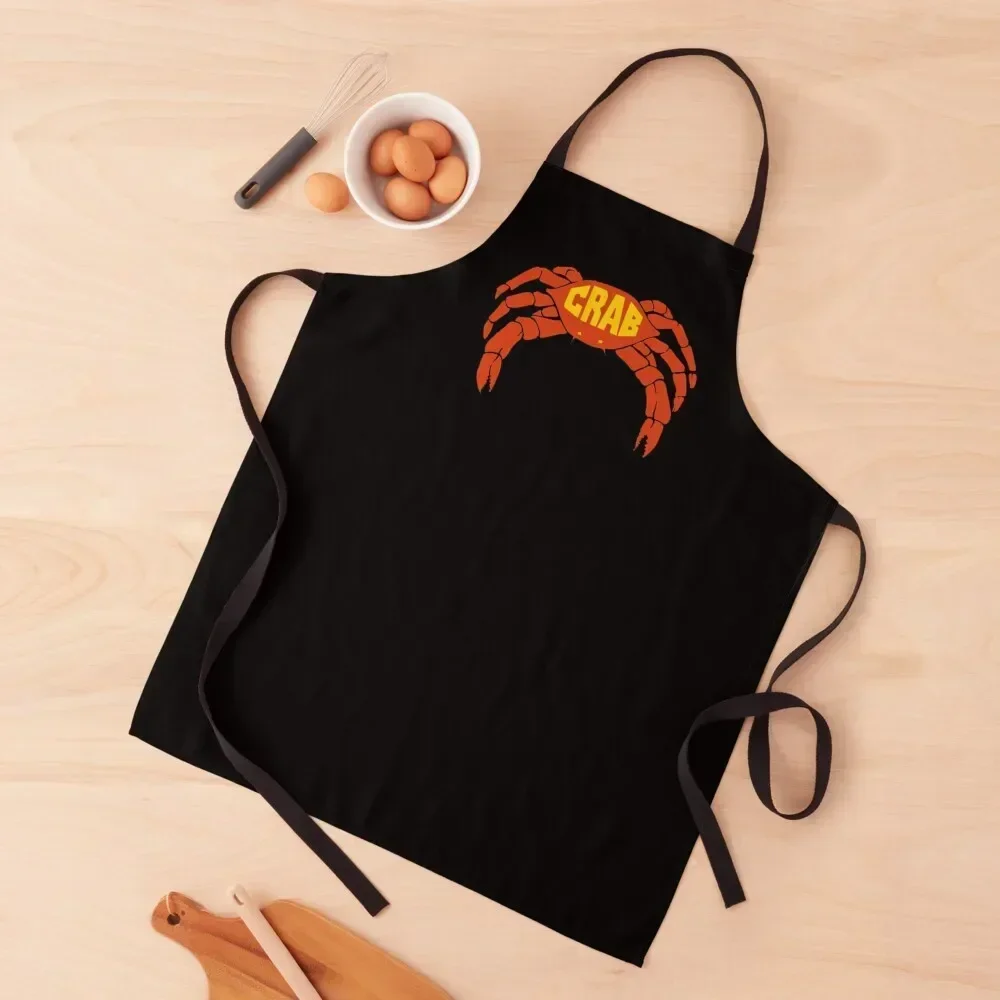

Crab Records - Reggae Music Apron Woman Kitchens kitchen clothes for men Women's Men gift Apron