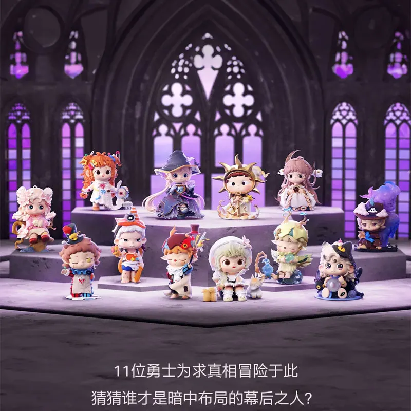 Heyone Black Play Rescue Miss Qiao Series Trendy Play Blind Box 2025 New Handheld Ornament