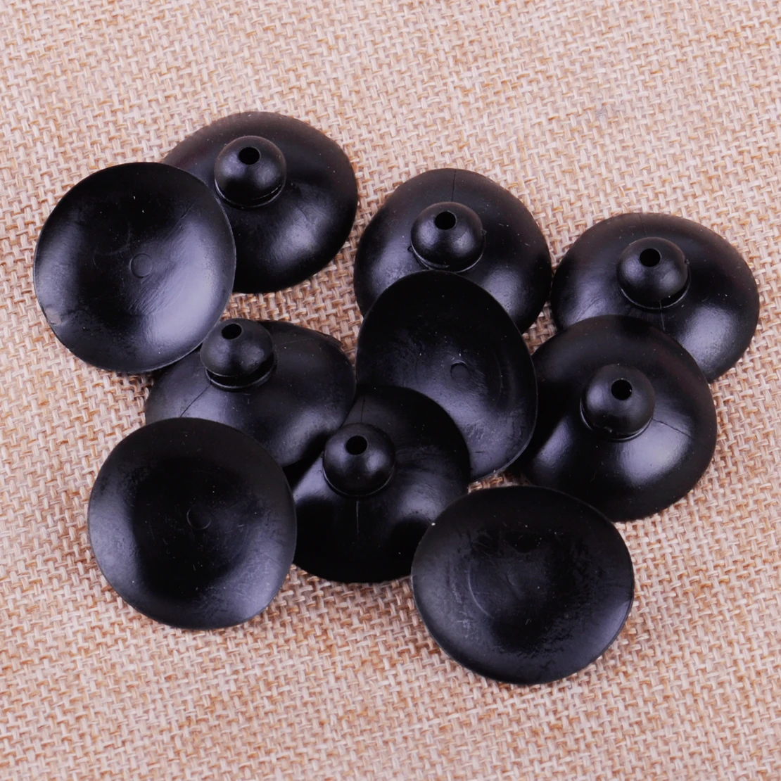 LETAOSK 10pcs Black Soft Silicone Suction Cup Clip Sucker Holder Fish Aquarium Tank Pump Airline Pipe Tube Pet Supplies