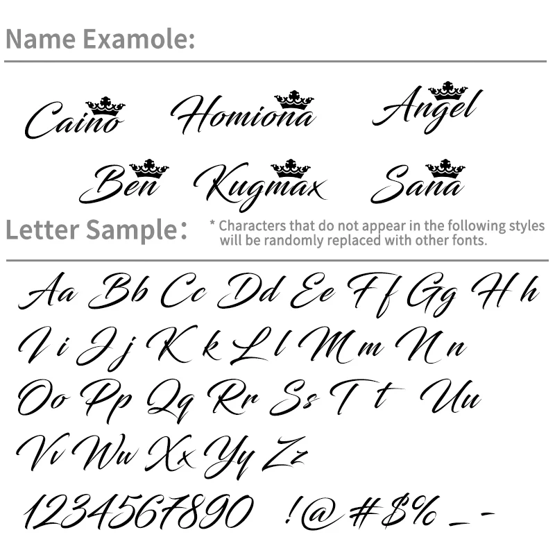 1PC Custom Your Name with Crown Personalized Motorcycle Sticker Self-Adhesive DIY Cup Car Waterproof Universal Vinyl Decals