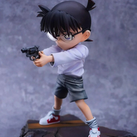 18cm Detective Conan Kuroba Kaito Kudou Shinichi Haibara Ai PVC Action Figure Anime Model Toys Collection Doll Kids Gift