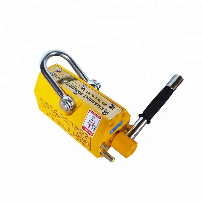 2024 powerful permanent magnet lift metal lifting magnet neodymium magnetic lift workshop crane