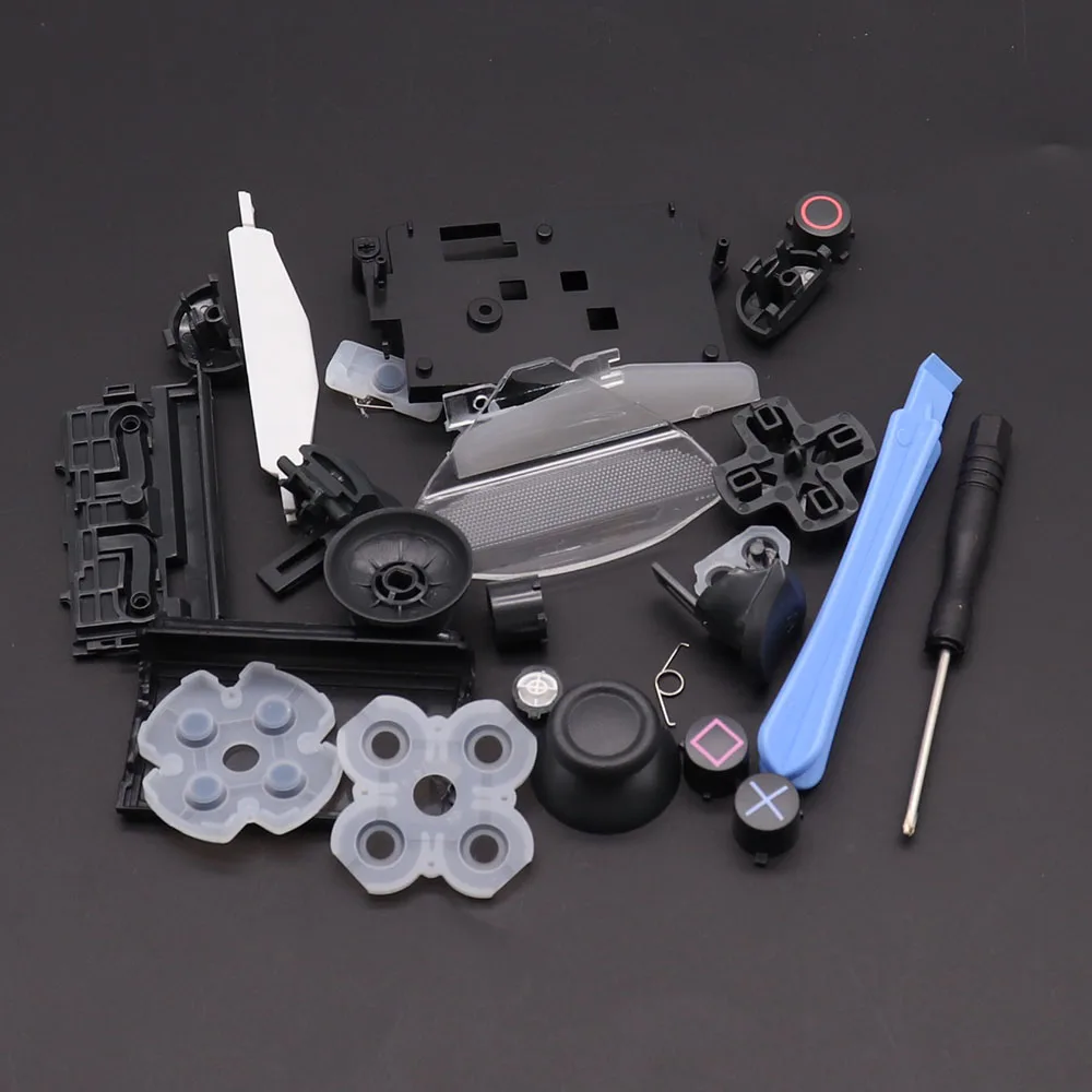 For PS4 Pro JDM-050 JDM-055 Transparent Hard Plastic Controller Housing Case Buttons Replacement Shell Gamepad JDS-055 JDS-050 - view 6