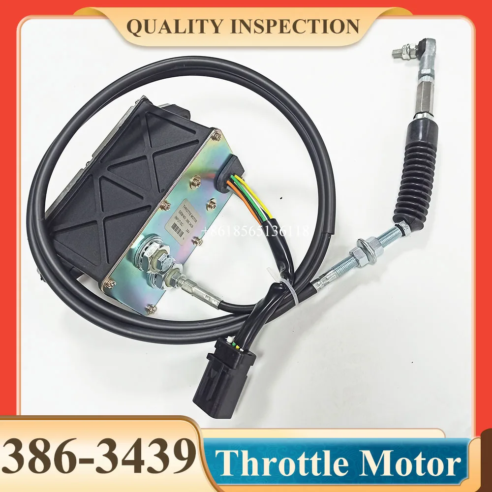 

Двигатель губернатора E320D2, детали оборудования, двигатель дроссельной заслонки экскаватора 3863439 386-3439