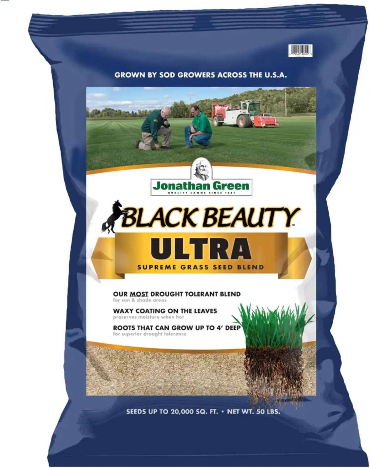 Black Beauty Ultra Grass Seed - Cool Season Lawn Seed (50 lb)