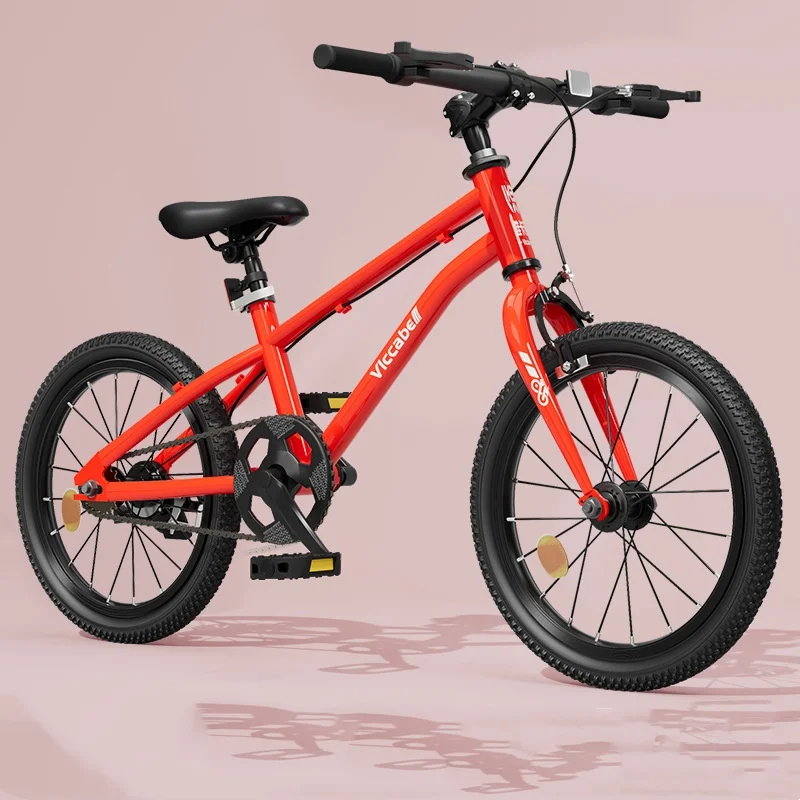 Vélo pour enfants de 7 à 17 ans, 18/20/22 pouces, en acier à haute teneur en carbone, Double frein à