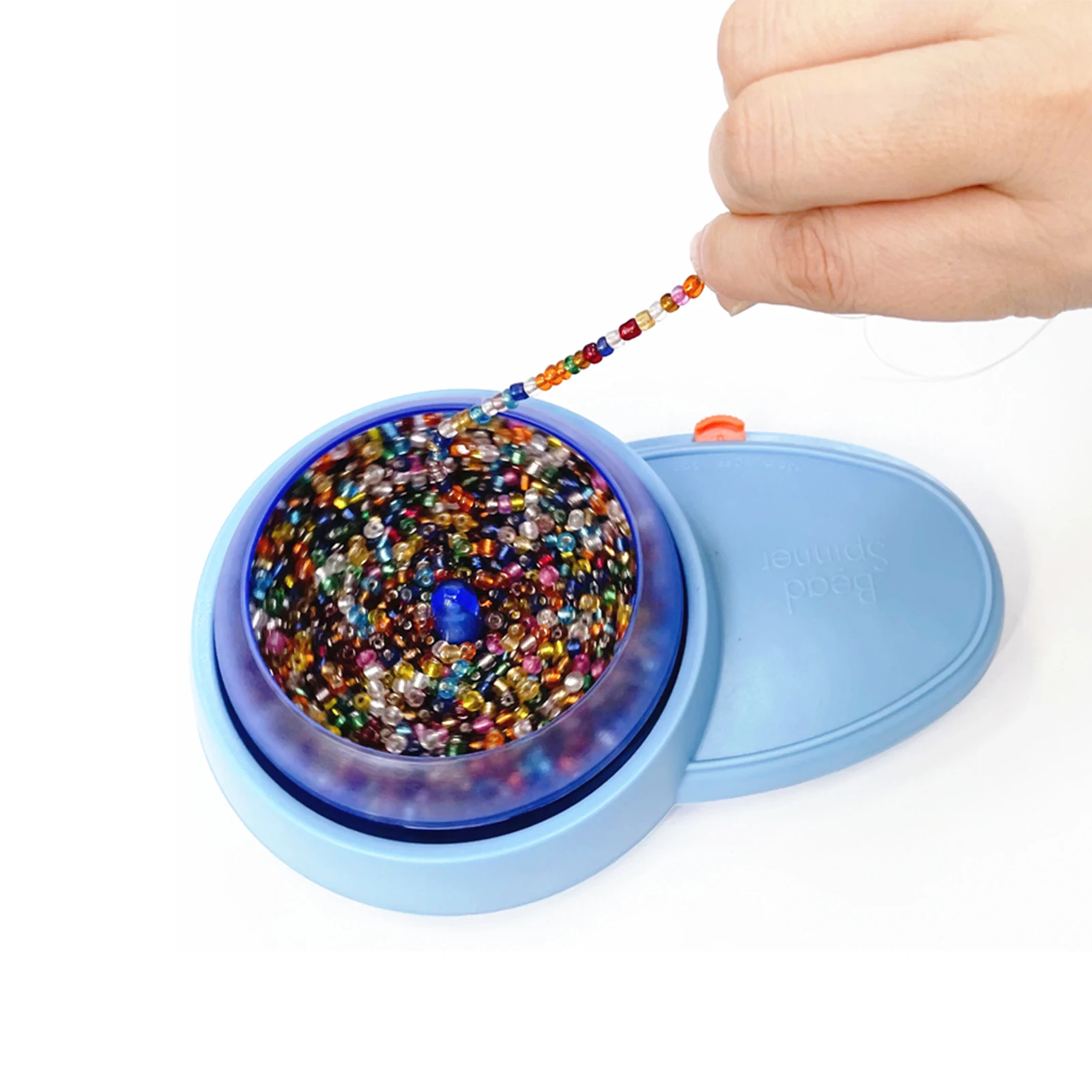 

Электрическая машинка для нарезания бисера, вращающийся держатель для бисера, набор спиннингов для бисероплетения, набор игл для изготовления ожерелий и поделок своими руками