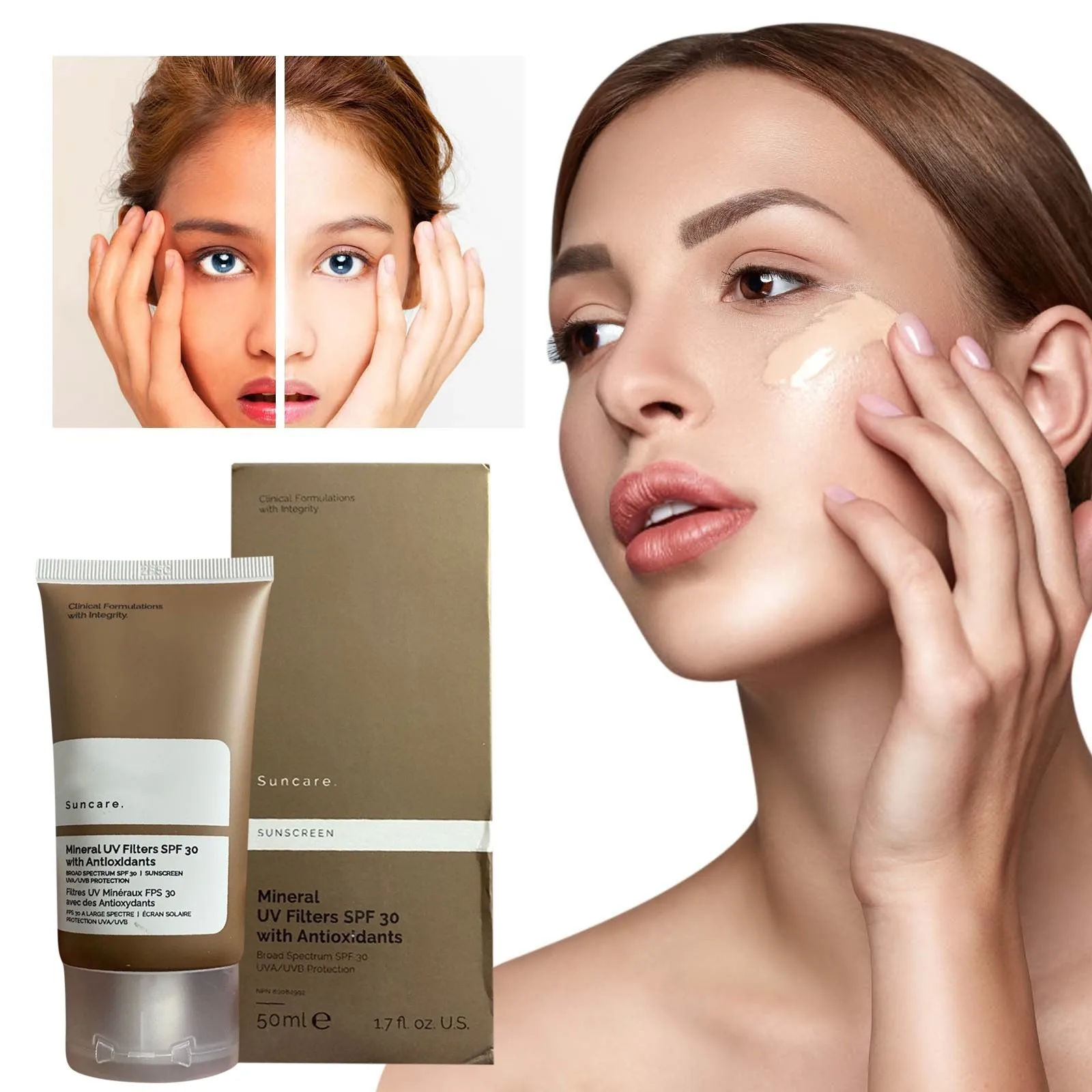 

Sunscreen Refreshing Nongreasy Uv For Men And Women Refreshing Oil Control And Uv Sunscreen 50ml