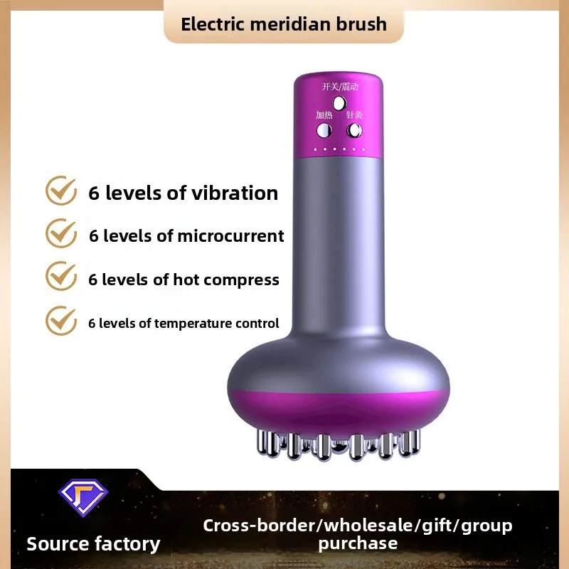 فرشاة تدليك ميريديان الكهربائية الذكية، منظف الجسم المحمول للاستخدام المنزلي #1