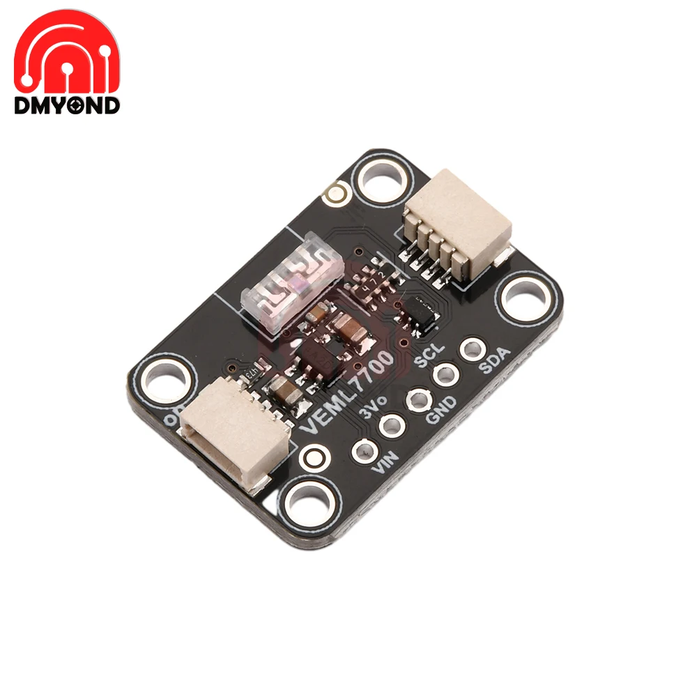 DC3-5V VEML7700 Ambient Light Sensor Module 88000lx 16-bit I2C Interface Bright Light Sensor 0 lux to 120 Klux Sensor Board