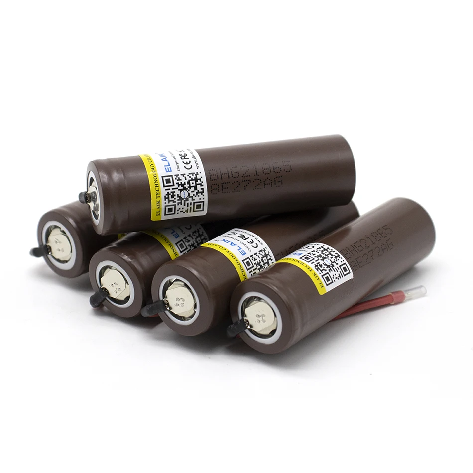 Linie-batería recargable de alta descarga, Cigarrillo Electrónico de 18650 mah, 30a, alta resistencia, para hg2, 1-20 unidades