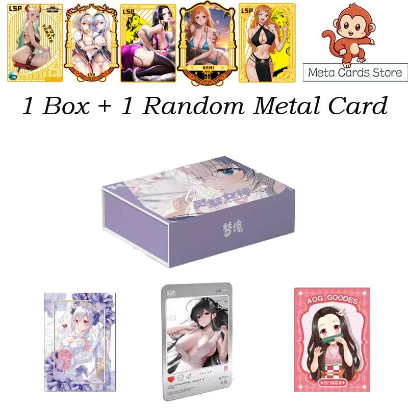 Wholesale Goddess Story Card ACG GOODES Hobby Anime Party Collection Card SSP SSR Rare Game Card Doujin Booster Box Toy Gifts