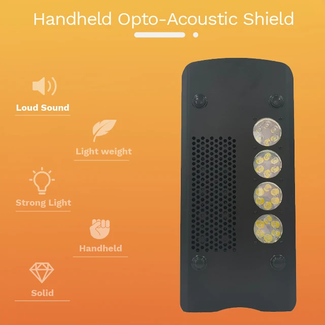 Handheld Acousto Optic Integrated  Device