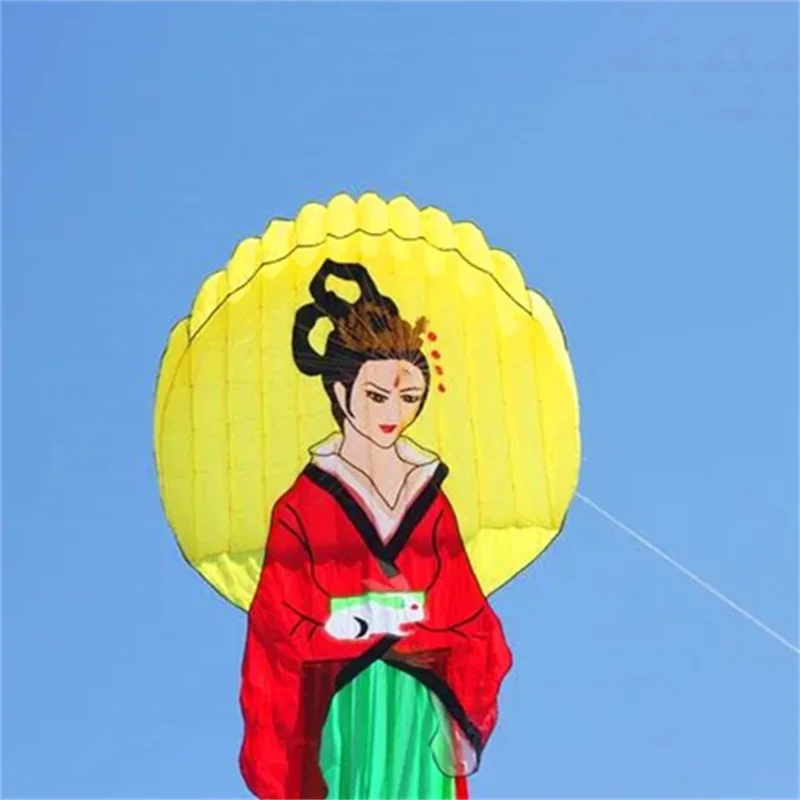 free shipping chinese traditional kites for adults flying higher outdoor toys kite reel eagle bird new pendant parapente kevlar