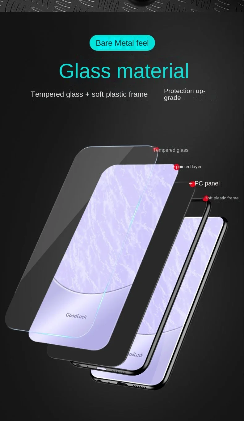 For OPPO Realme GT 5 3 2 Case Hard Tempered glass Wireless charging Protective Back Cover Case For OPPO Realme GT Neo 2 3 5 3T