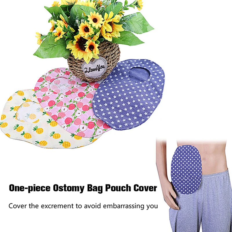 Reuseable Stoma Protector Ostomy Bag Covers Colostomy Ileostomy Pouch Cover Urostomy Supplies Washable Wear Universal Stoma Care