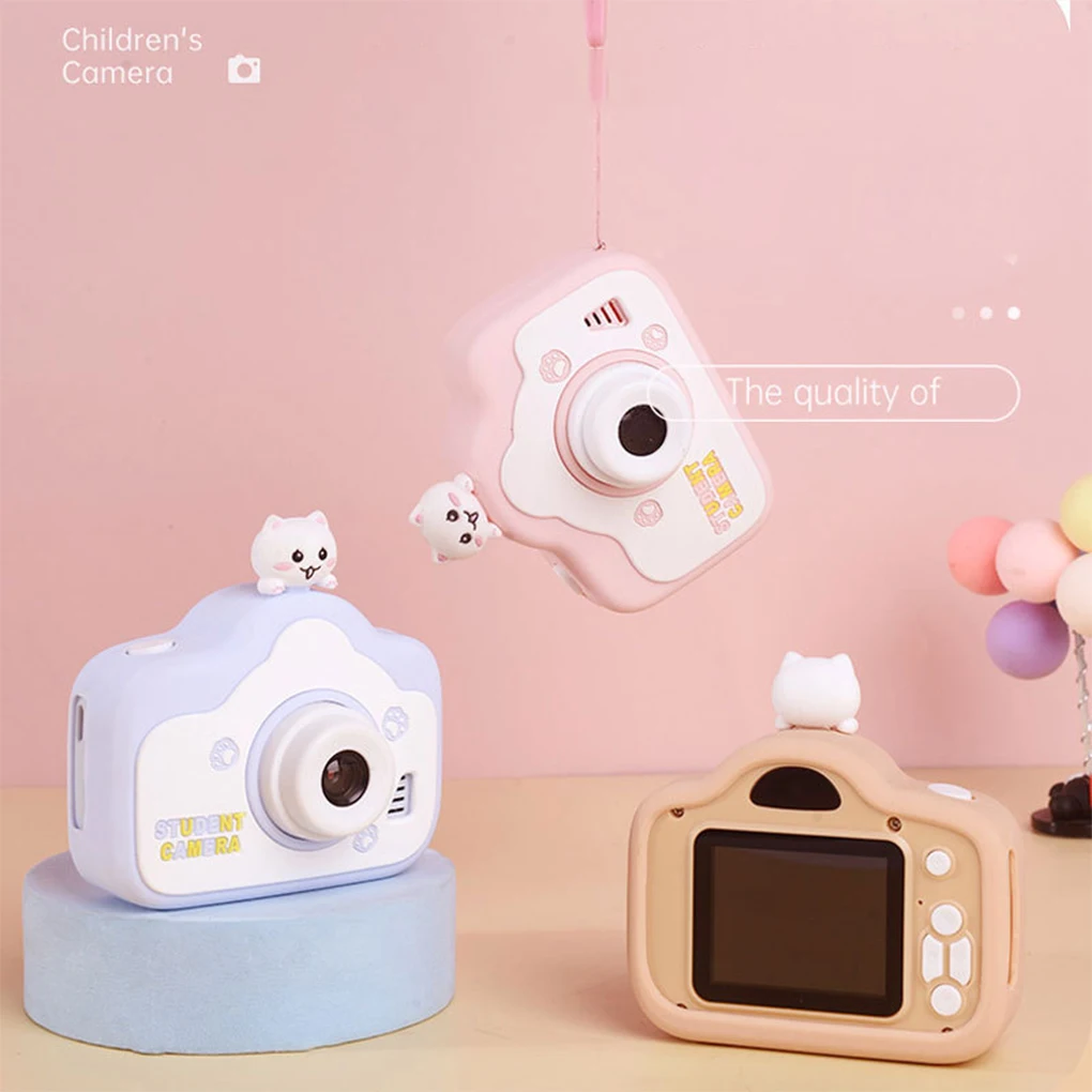 Dubbele camera voor kinderen 2,0 inch scherm Selfie Mini educatief speelgoed Digitale camera 1080P High-definition schermfoto