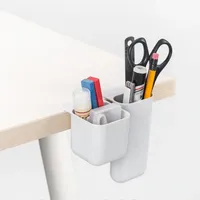 Desk Pen Pencil Storage Box, Desktop Storage Box, Office School Stationery Sundries Storage Rack